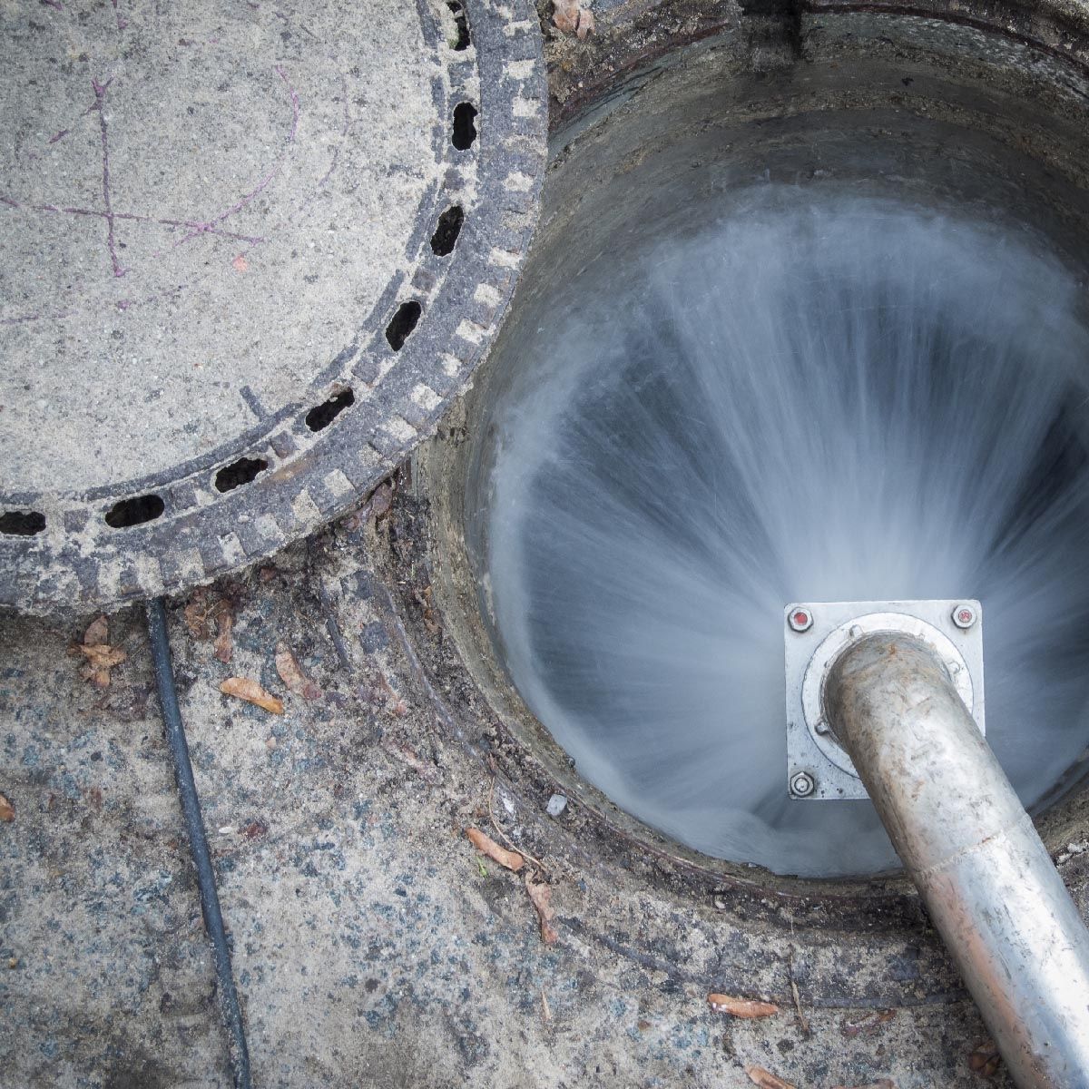 Leistungsstarke Abflussreinigung